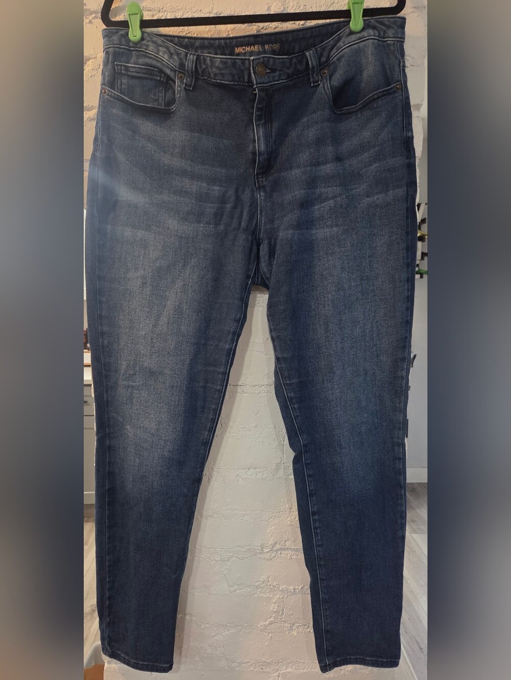 Michael Kors Dark Blue Izzy Skinny Jeans - 14